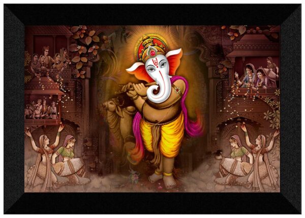 Shree Ganesh Jee Wall decor Scenery||  12*16 Size || Acrylic
