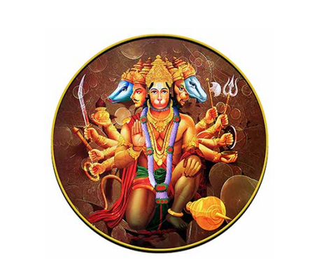 Resin Art Crystal Painting !! Hanuman ji Painting ||16*16