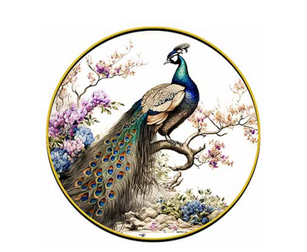 Resin Art Crystal Painting !! Peacock Painting crystal painting || 16*16